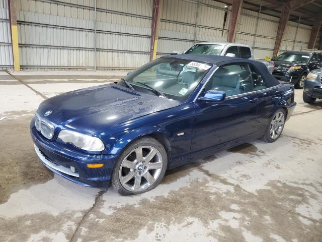 BMW 325 CI 2003 blue converti gas WBABS33483PG90031 photo #1