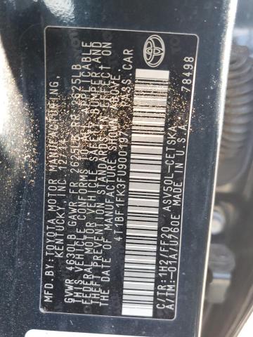2015 TOYOTA CAMRY LE - 4T1BF1FK3FU900197