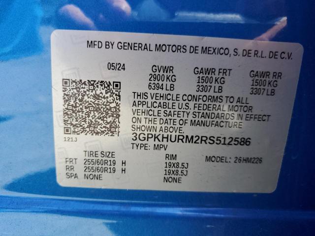 2024 HONDA PROLOGUE E 3GPKHURM2RS512586