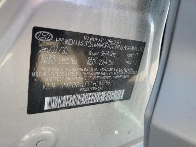 5NPD84LF9LH583788 2020 HYUNDAI ELANTRA