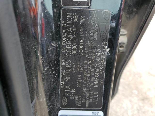 2016 KIA FORTE LX - KNAFX4A62G5604207