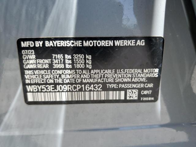 2024 BMW I7 XDRIVE6 WBY53EJ09RCP16432