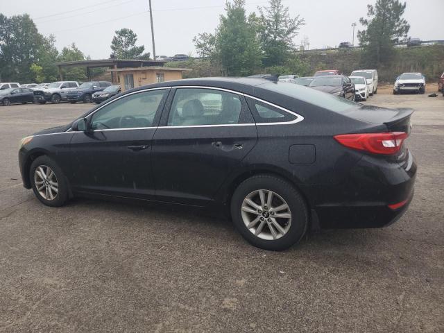 HYUNDAI SONATA SE 2015 black  gas 5NPE24AF2FH141643 photo #3