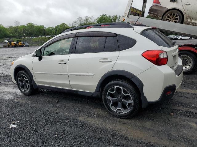 SUBARU XV CROSSTR 2014 white  gas JF2GPAKC2E8338033 photo #3