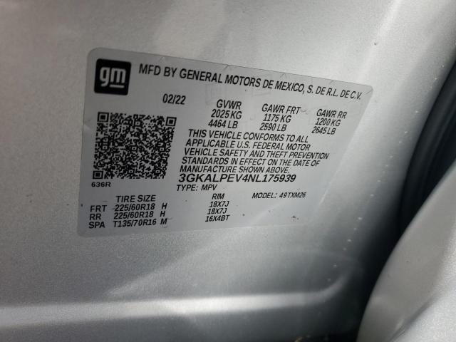 2022 GMC TERRAIN SL - 3GKALPEV4NL175939