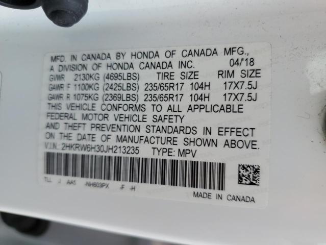 2018 HONDA CR-V LX - 2HKRW6H30JH213235