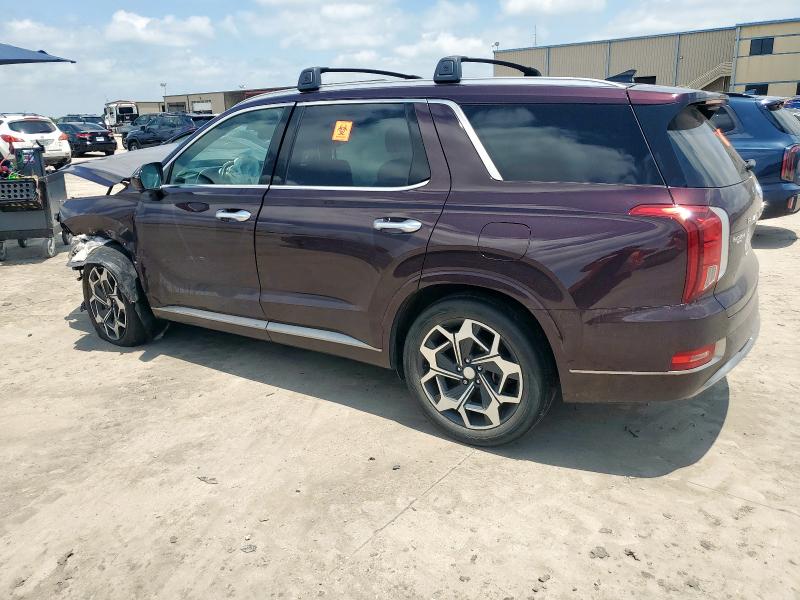 Vin: km8r74he2nu367486, lot: 58702135, hyundai palisade calligraphy 20222