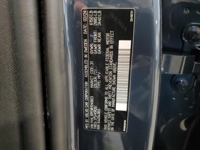 2024 VOLVO XC90 PLUS YV4L12PE9R1240823