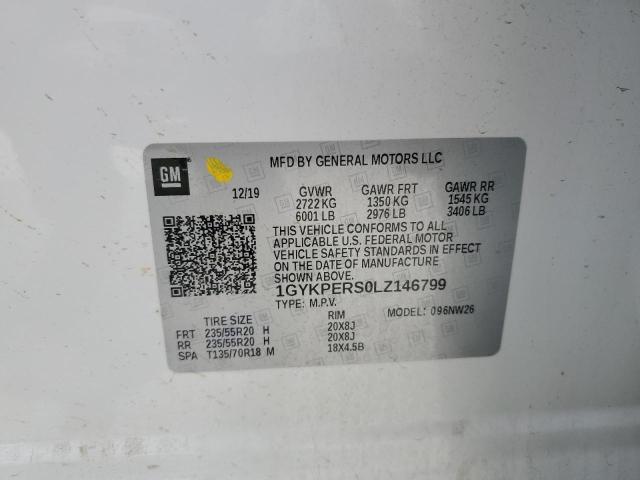 2020 CADILLAC XT6 PLATIN 1GYKPERS0LZ146799