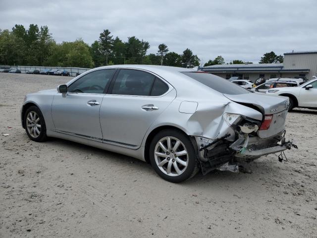 LEXUS LS 460 2009 silver  gas JTHCL46F695004320 photo #3