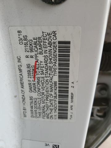 2018 HONDA ACCORD SPO - 1HGCV1F38JA142986