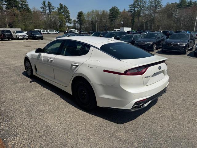 KIA STINGER 2018 white  gas KNAE15LA7J6031245 photo #4