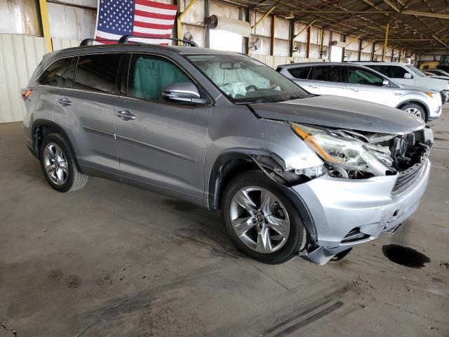 Vin: 5tdykrfh1gs125756, lot: 57512425, toyota highlander limited 20164