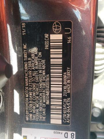 2019 TOYOTA C-HR XLE #3308530538