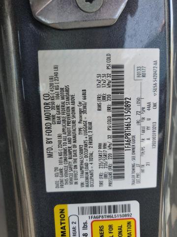 2020 FORD MUSTANG - 1FA6P8TH6L5150892