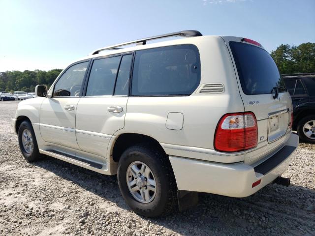 LEXUS LX 470 1998 white  gas JT6HT00W3W0021133 photo #3