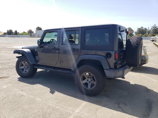 JEEP WRANGLER U 2016 gray  flexible fuel 1C4BJWDG5GL347087 photo #3