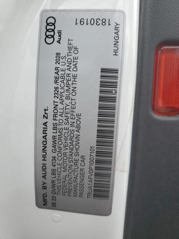 2023 AUDI TTS TRUA1AFV0P1007101