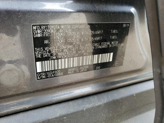 2019 TOYOTA RAV4 LE - JTMK1RFV2KD037169