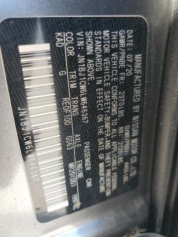 2020 NISSAN ROGUE SPOR - JN1BJ1CW6LW646367