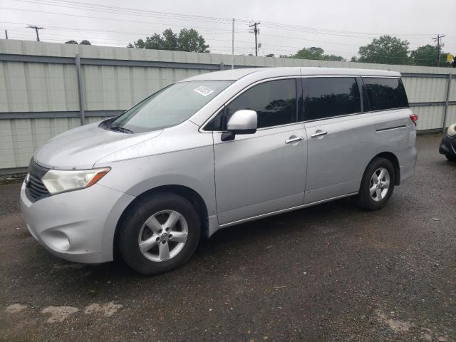 NISSAN QUEST S 2015 silver  Gasoline JN8AE2KP1F9129837 photo #1