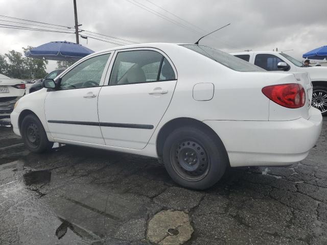 TOYOTA COROLLA CE 2005 white  gas 1NXBR32E15Z459509 photo #3