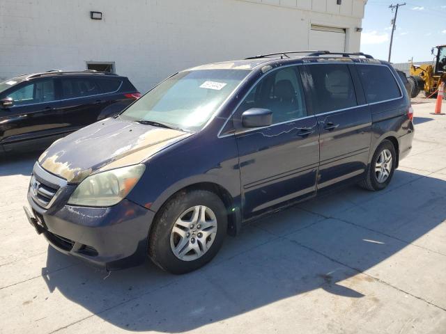 HONDA ODYSSEY EX 2006 blue  gas 5FNRL38696B032304 photo #1
