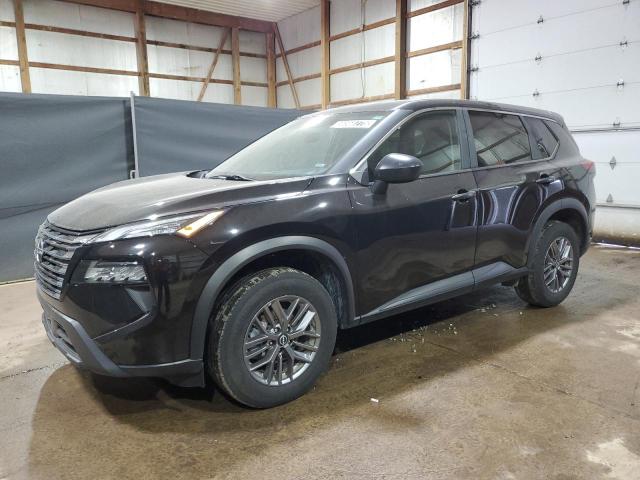 NISSAN ROGUE S 2024 black  gas 5N1BT3AB4RC711855 photo #1