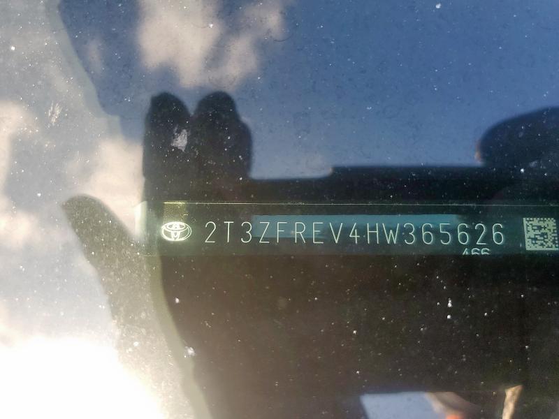 2017 TOYOTA RAV4 LE - 2T3ZFREV4HW365626