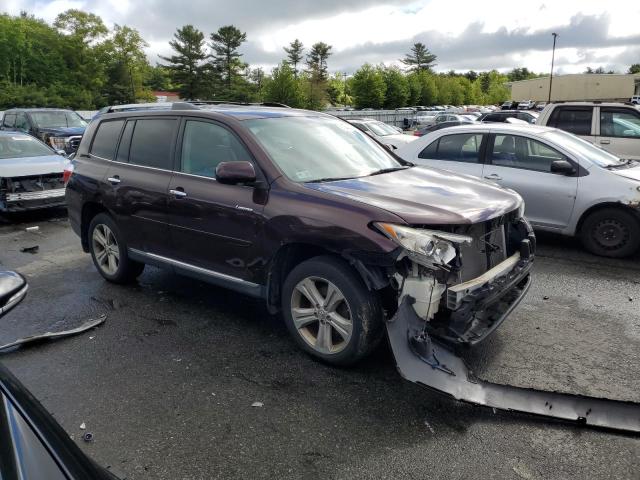 Vin: 5tddk3eh5cs138646, lot: 57843345, toyota highlander limited 20124