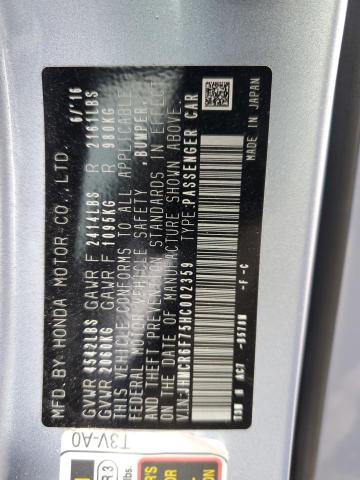 2017 HONDA ACCORD TOU - JHMCR6F75HC002359