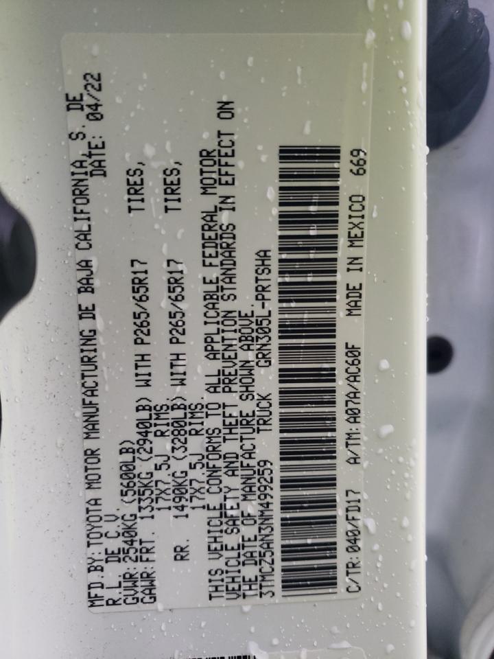 TOYOTA TACOMA DOUBLE CAB