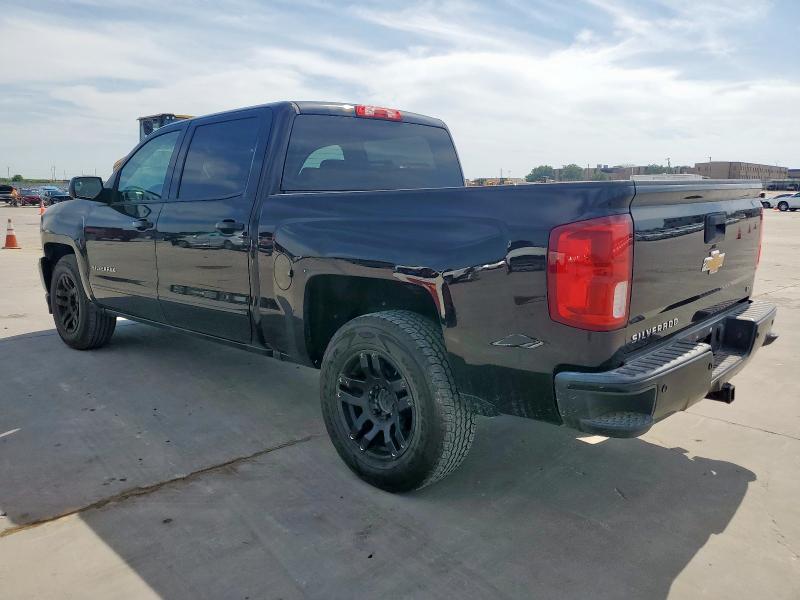 CHEVROLET SILVERADO 2017 black  gas 3GCUKREH7HG444479 photo #3