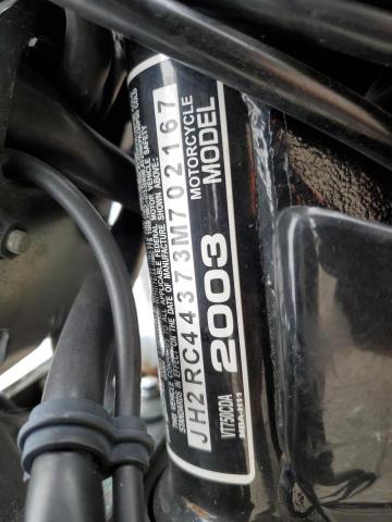 2003 HONDA VT750 CDA - JH2RC44373M702167