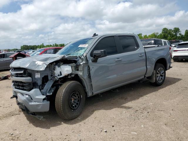 CHEVROLET SILVERADO 2024 gray  gas 3GCPDEEK8RG396438 photo #1