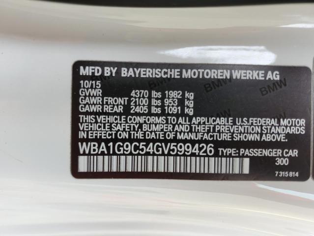 2016 BMW 228 XI SUL - WBA1G9C54GV599426