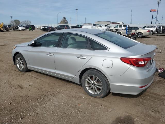 HYUNDAI SONATA SE 2017 silver  gas 5NPE24AF5HH523894 photo #3