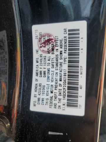 2016 HONDA ACCORD LX - 1HGCR2F30GA018617