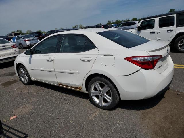 TOYOTA COROLLA L 2015 white  gas 2T1BURHE2FC242742 photo #3
