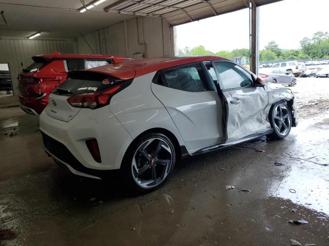 Vin: kmhth6ab9lu029420, lot: 58548465, hyundai veloster turbo 20203