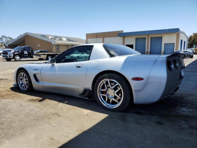 CHEVROLET CORVETTE Z 2001 silver  gas 1G1YY12S915103334 photo #3