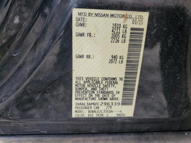 2015 NISSAN ALTIMA 2.5 - 1N4AL3AP6FC296339