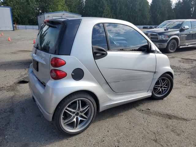 SMART FORTWO PUR 2009 silver coupe gas WMEEJ31X89K276221 photo #4