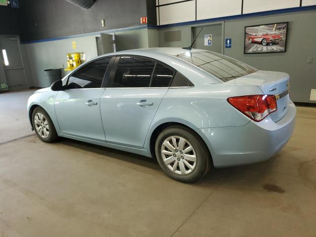 CHEVROLET CRUZE LS 2012 blue sedan 4d gas 1G1PC5SH5C7321770 photo #3