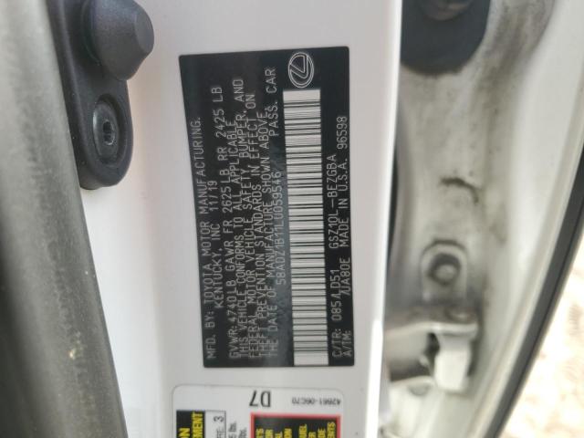 2020 LEXUS ES 350 58ADZ1B11LU059546