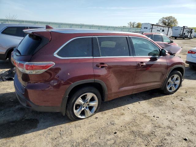 Vin: 5tddkrfh1fs108954, lot: 56411135, toyota highlander limited 20153