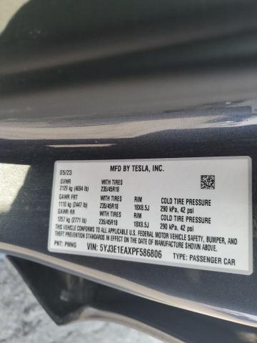 2023 TESLA MODEL 3 - 5YJ3E1EAXPF586806