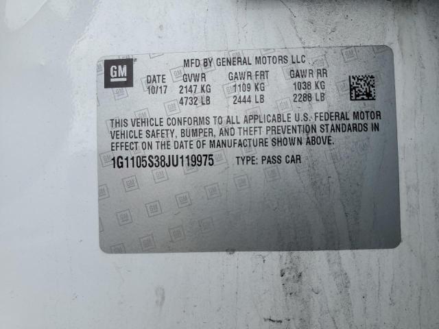 2018 CHEVROLET IMPALA LT - 1G1105S38JU119975
