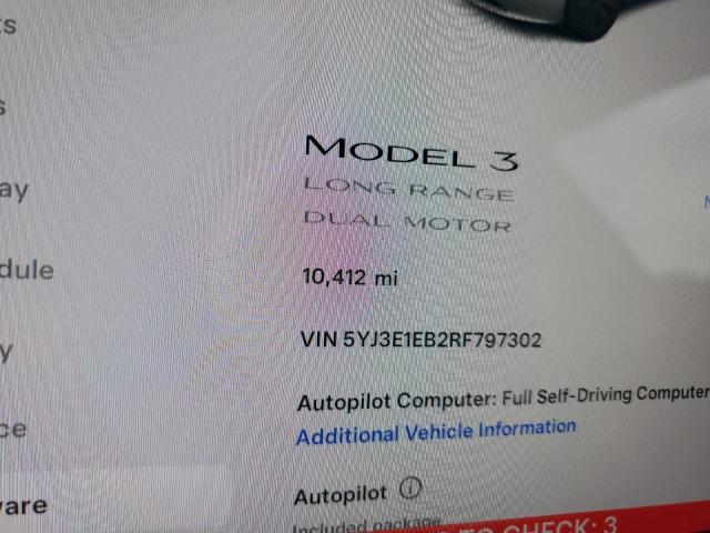 2024 TESLA MODEL 3 - 5YJ3E1EB2RF797302