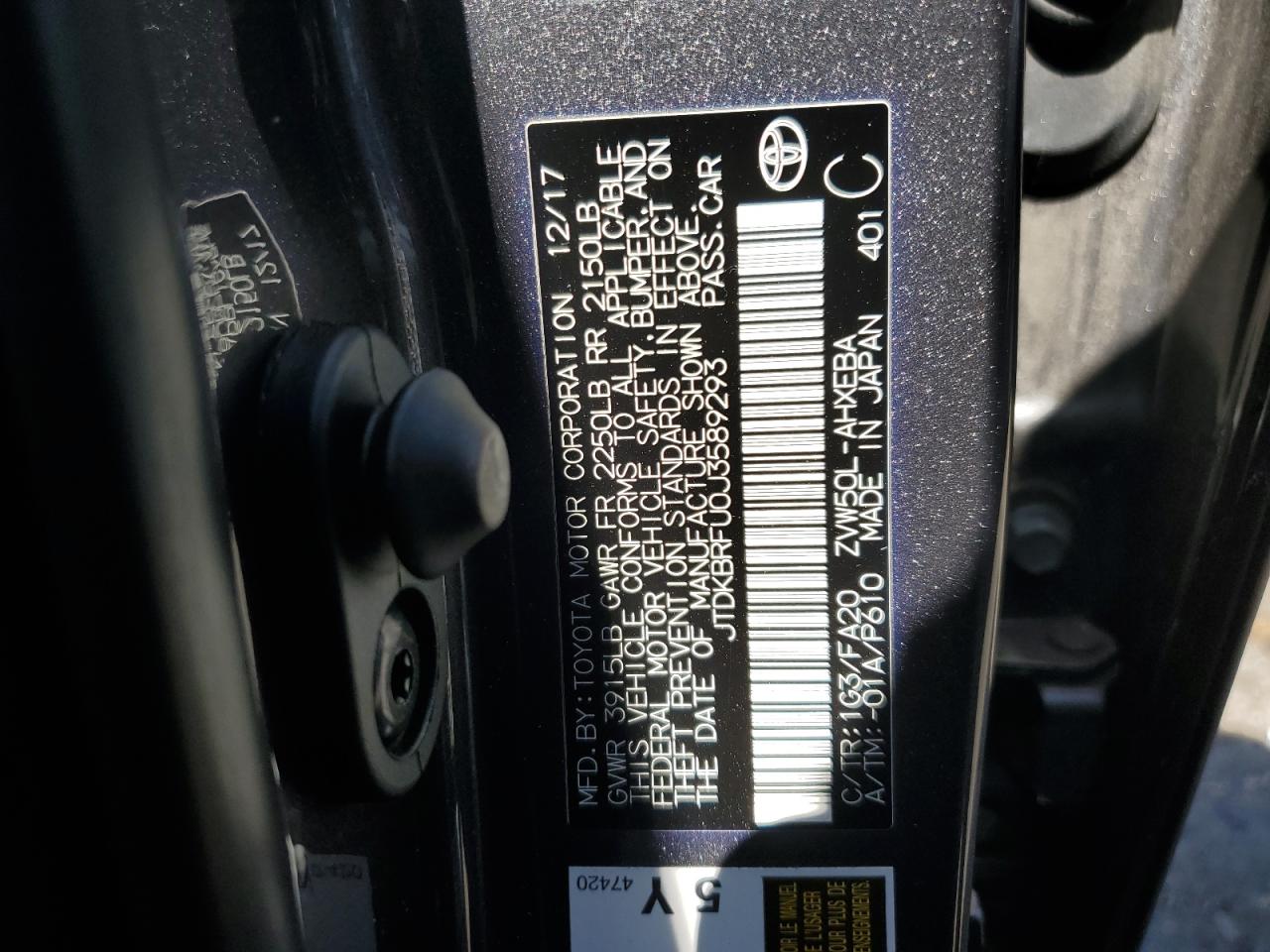 Toyota Prius 2018
